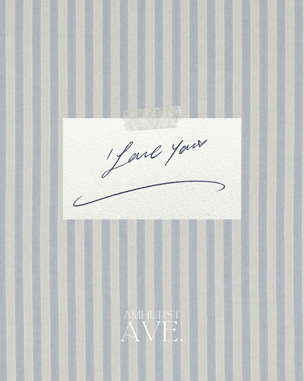 Custom Handwritten Embroidered Note