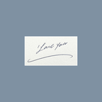 Custom Handwritten Embroidered Note