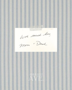 Custom Handwritten Embroidered Note